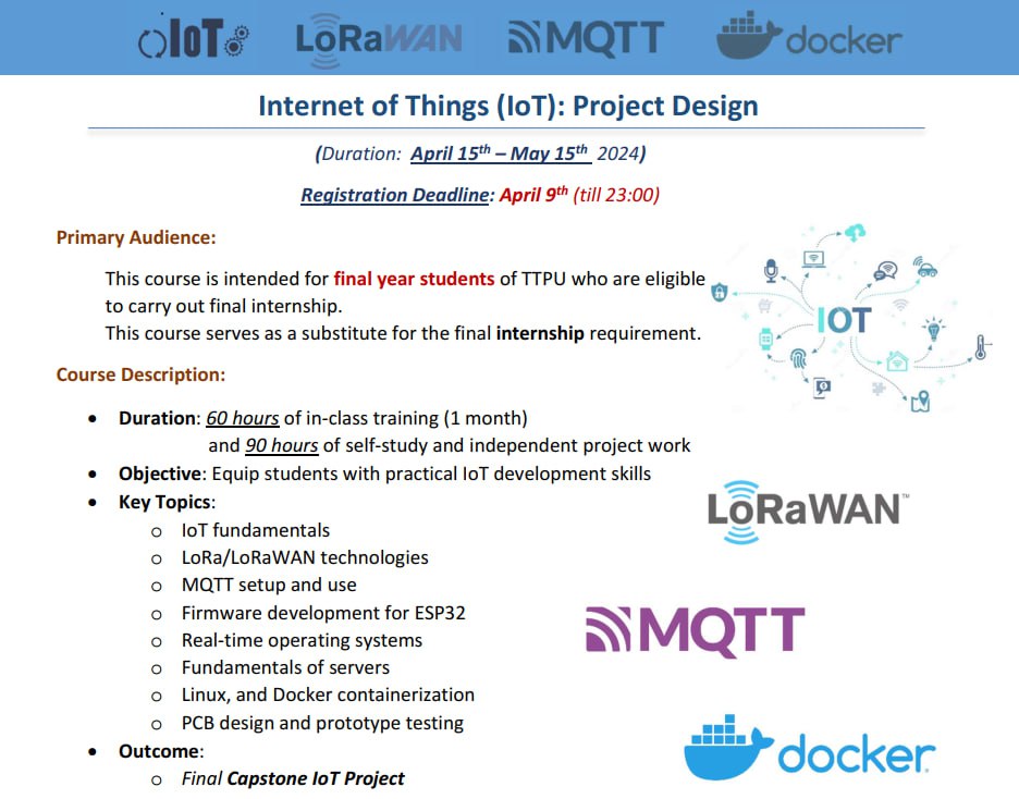 💻 Internship: IoT Project Design